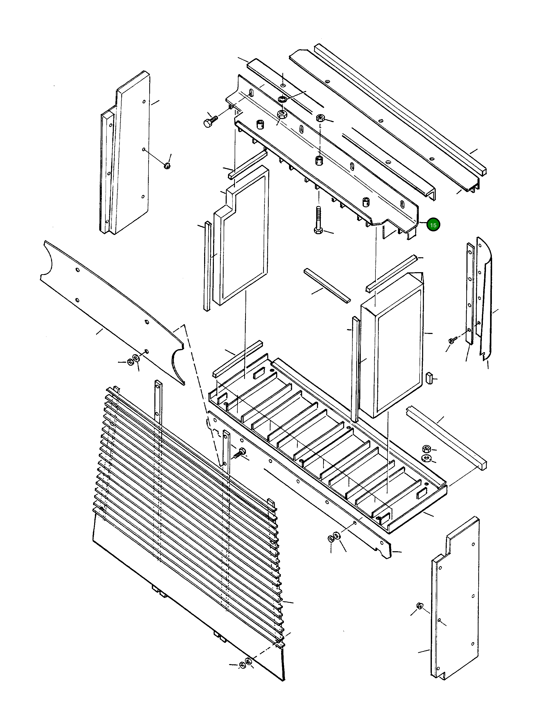 Кронштейн 4202248M91 Komatsu