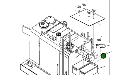 Кронштейн 20Y-06-B1250 Komatsu