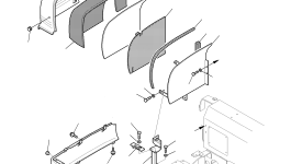 Опора 3F2041052 Komatsu