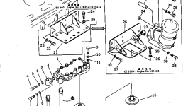 Кронштейн 6688-21-6910 Komatsu