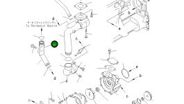 Клипса 6152-65-7730 Komatsu