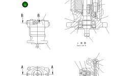 Кронштейн DA9801000 Komatsu