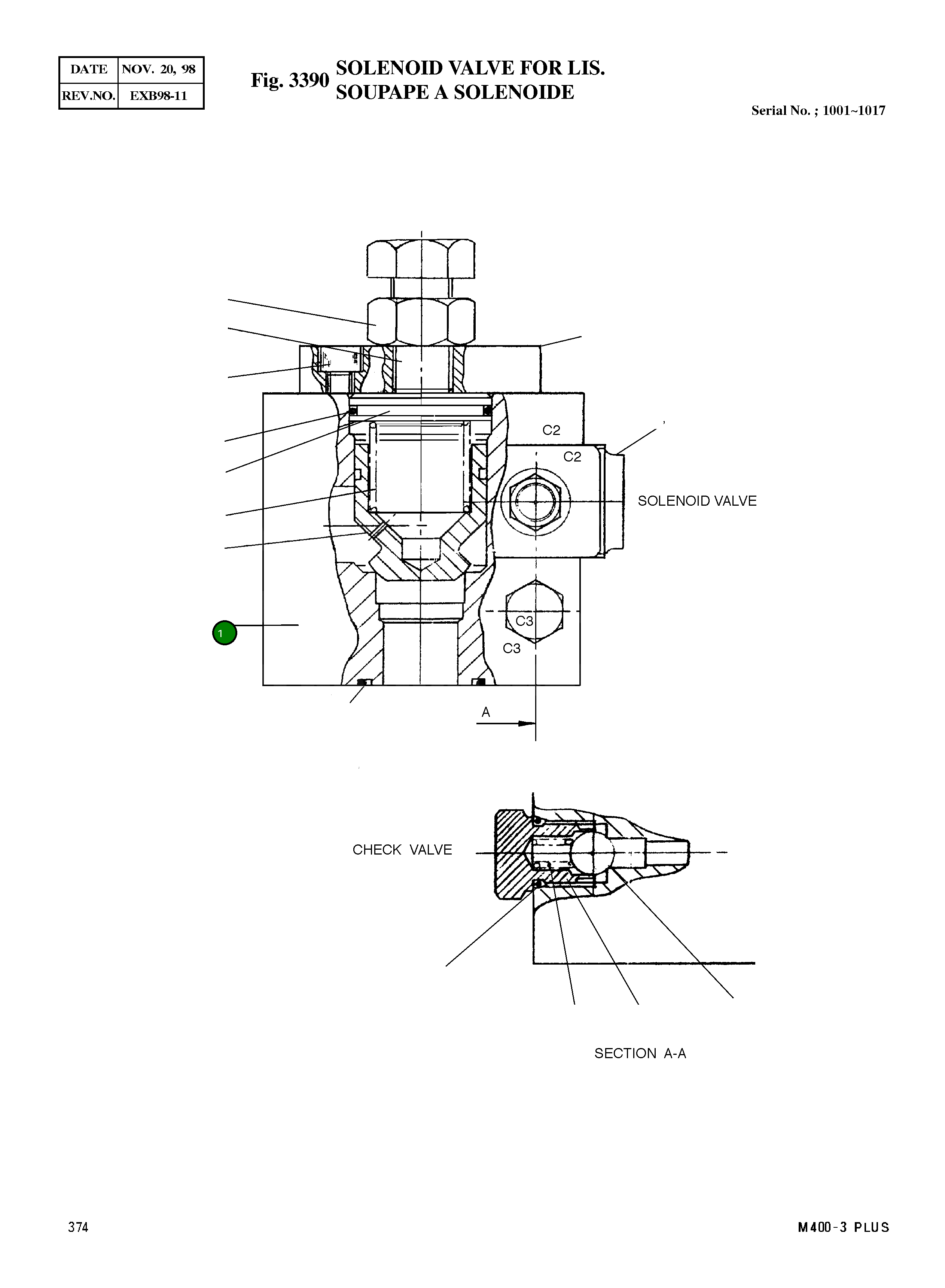 Корпус CXP8160 Komatsu