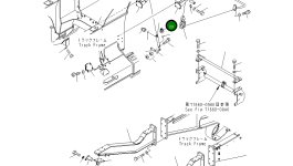 Кронштейн 8240-75-2131 Komatsu