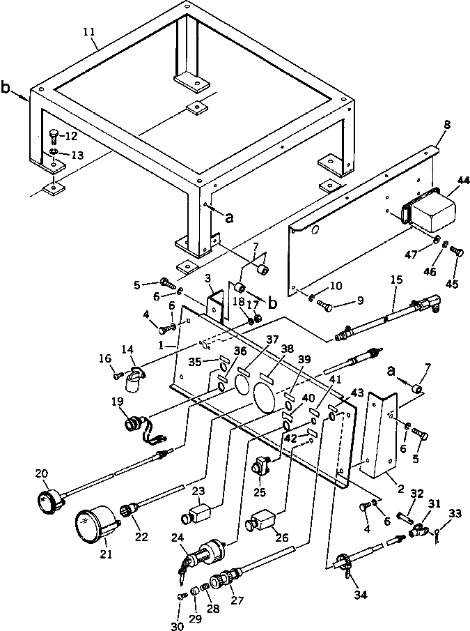 Кронштейн TEN1307-00201 Komatsu