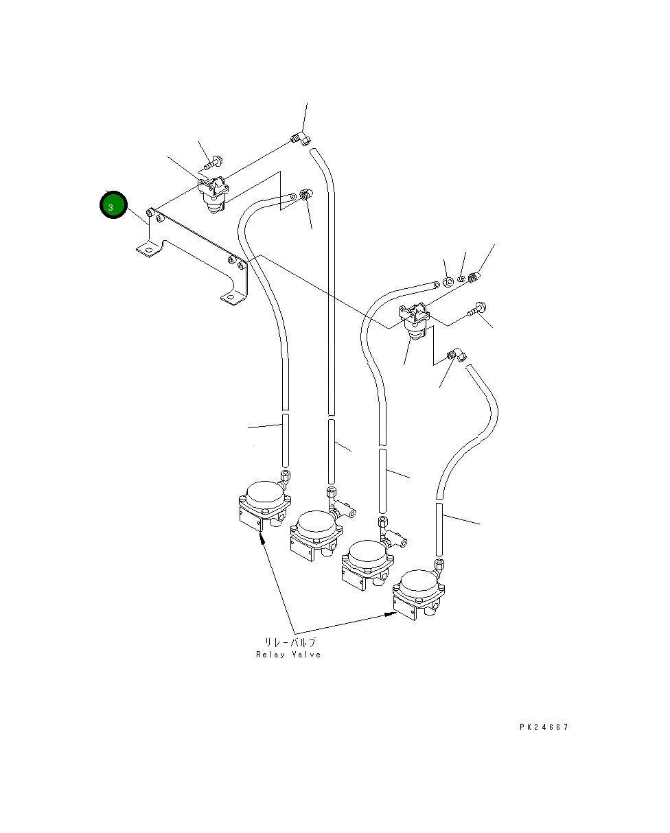 Кронштейн 567-88-73510 Komatsu