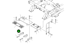 Кронштейн 8295-54-3241 Komatsu