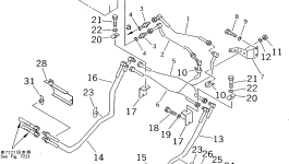 Кронштейн 104-Y16-2530 Komatsu