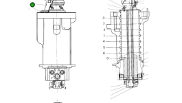 Кронштейн 03C270-2 Komatsu