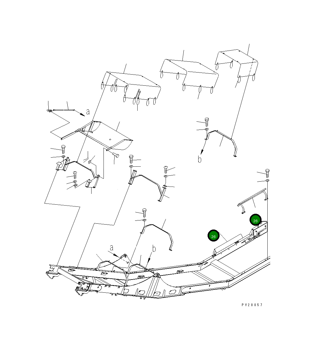 Кронштейн 8298-75-1580 Komatsu