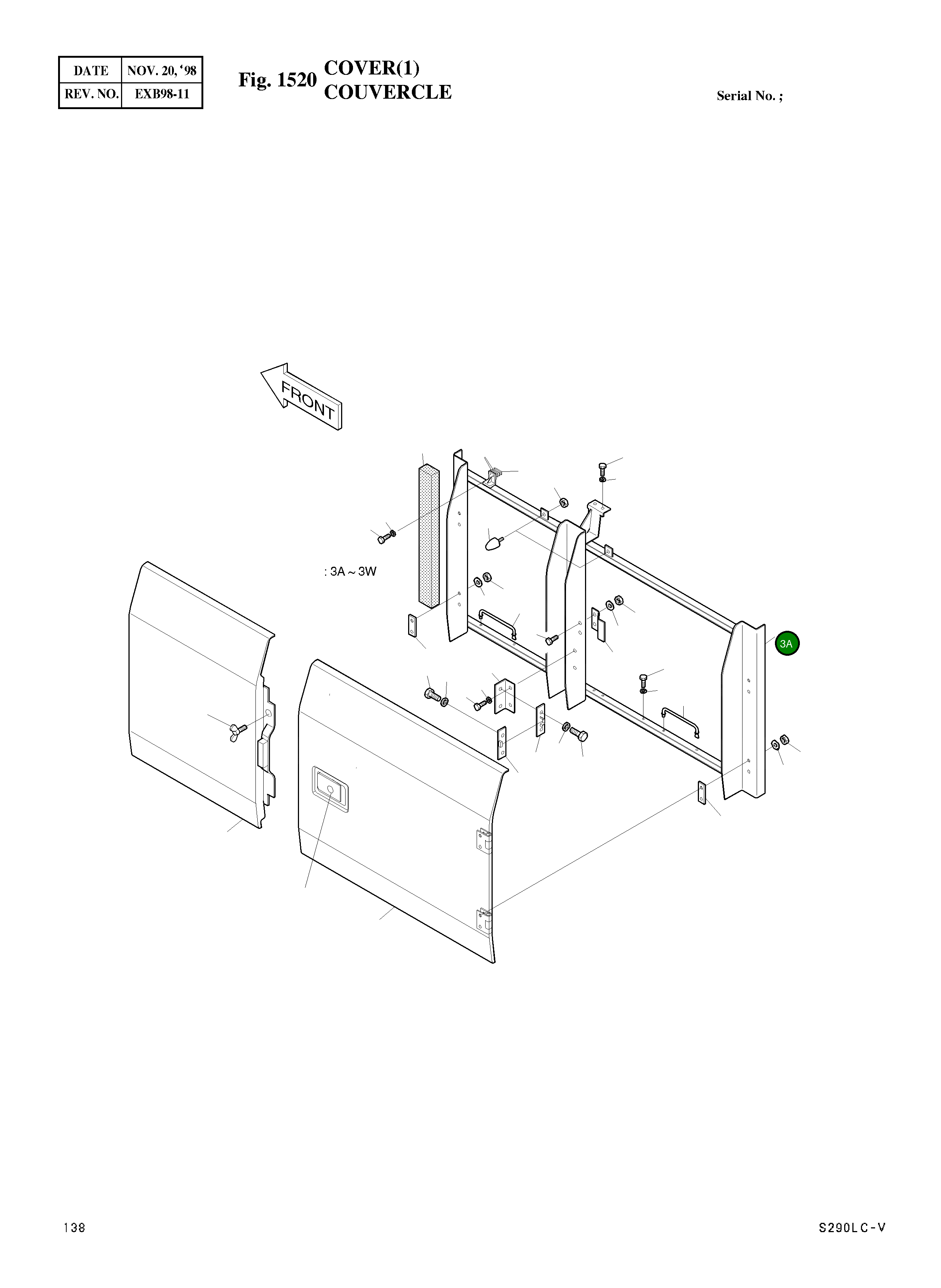 Опора 2197-1831B Komatsu