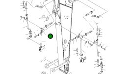 Кронштейн 206-970-7250NK Komatsu