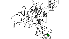 Кронштейн 20Y-01-B1140 Komatsu