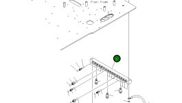 Коллекторный блок 20K-62-31253 Komatsu