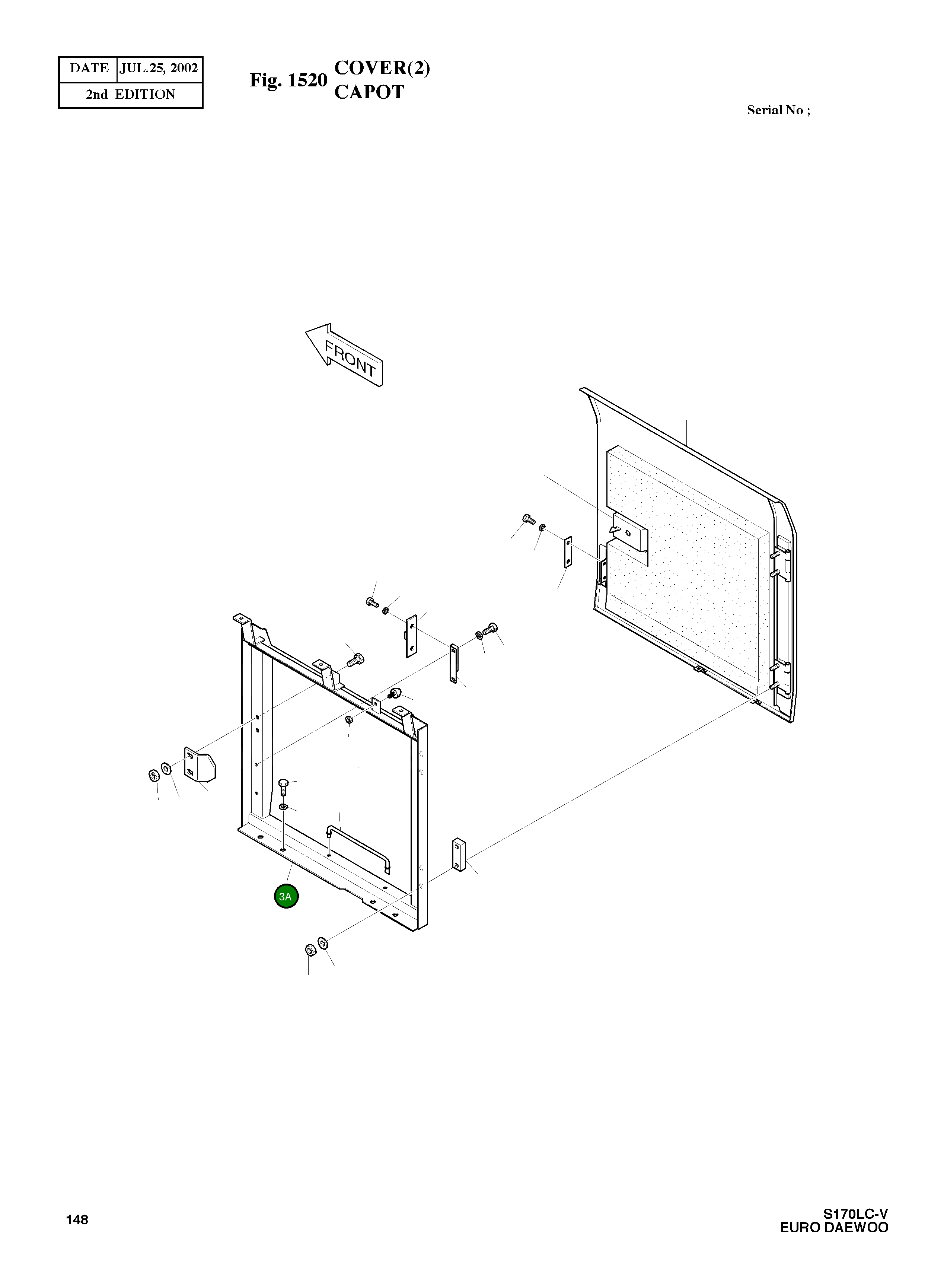 Опора 2197-2629A Komatsu