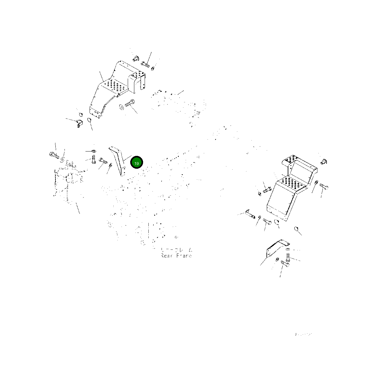 Кронштейн 419-54-61240 Komatsu