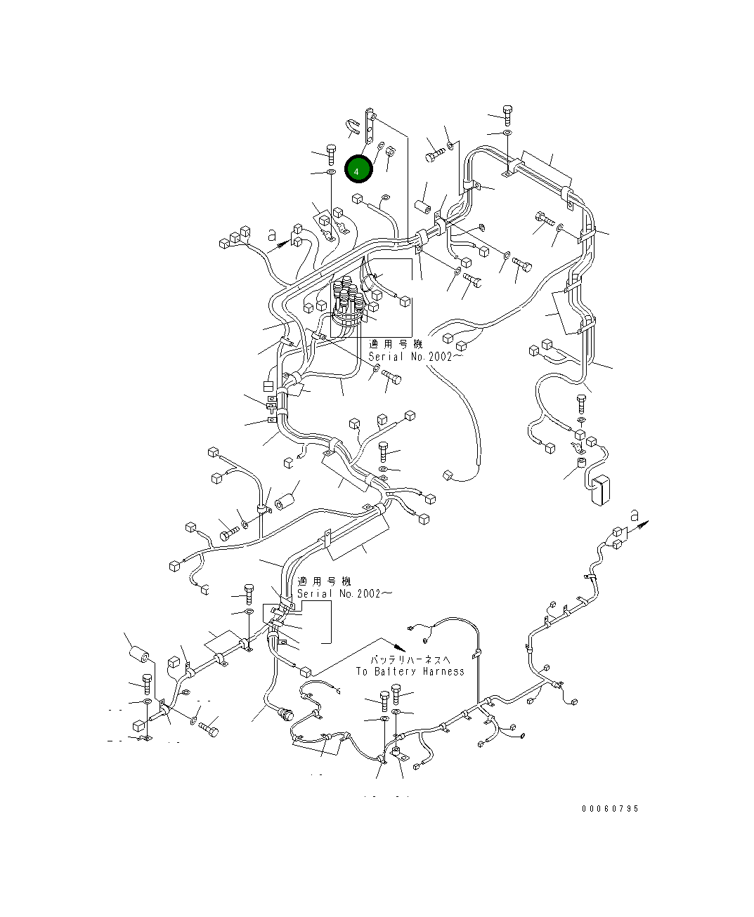 Кронштейн 56D-06-21140 Komatsu