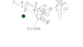 Палец 21U-70-33380 Komatsu
