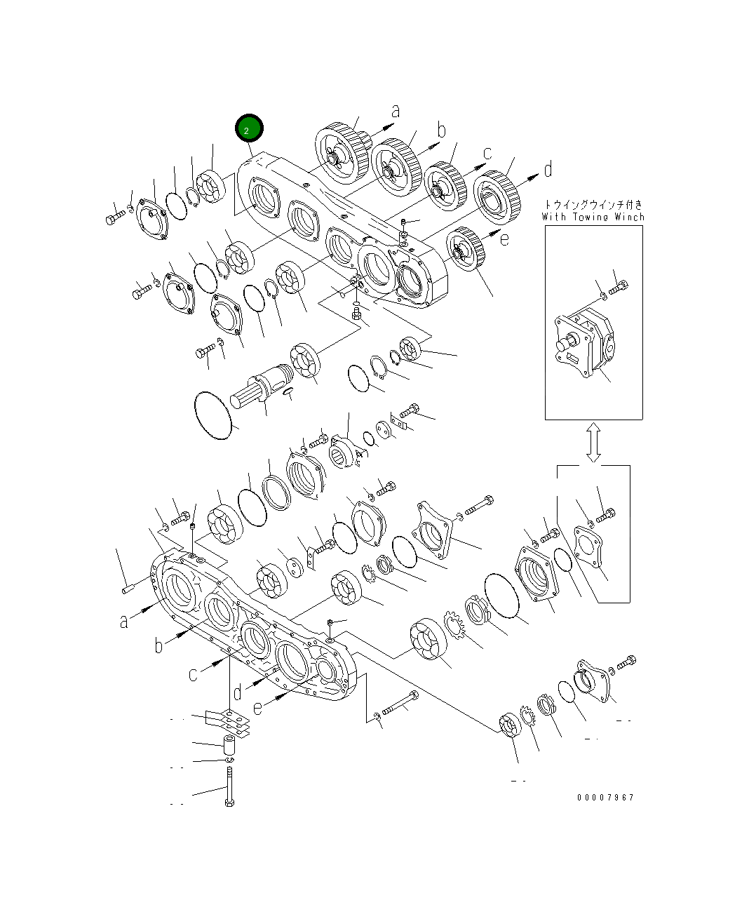 Корпус 176-38-41121 Komatsu