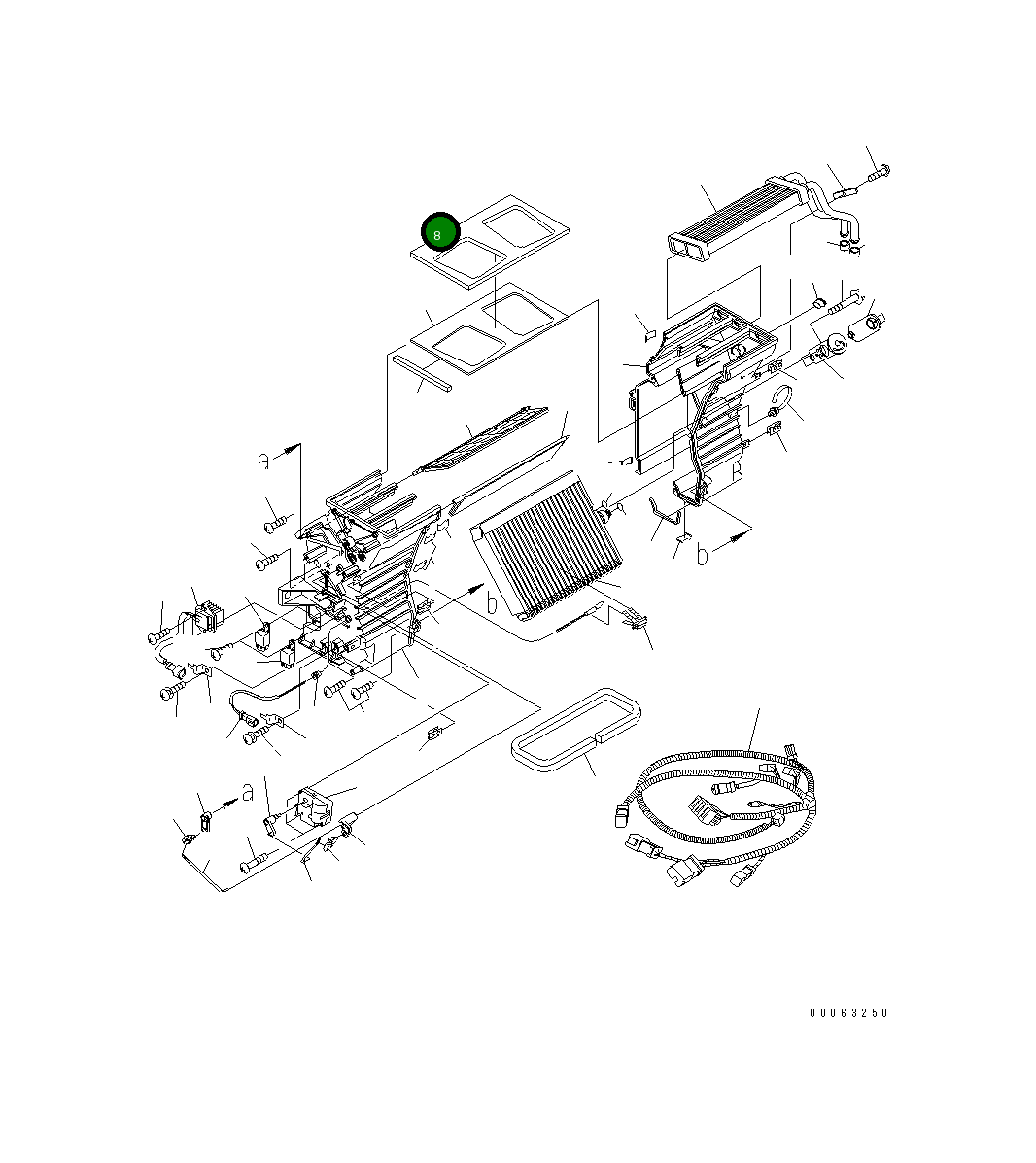 Набивка AN51191-59700 Komatsu