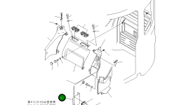 Кронштейн 22U-06-22173 Komatsu