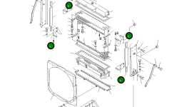 Кронштейн 425-03-11161 Komatsu