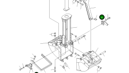 Кронштейн MZCS150-09120 Komatsu