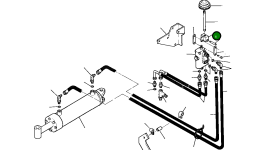 Коромысло рычага 1207 355 H91 Komatsu