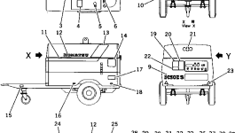 Линия M711038453520 Komatsu