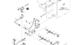 Кронштейн 561-87-8A160 Komatsu