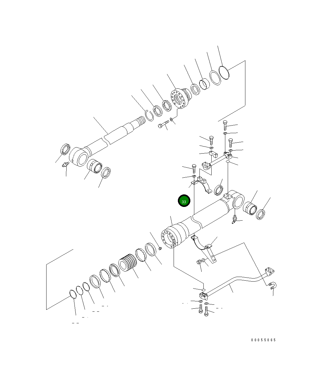 Кронштейн 707-88-28510 Komatsu