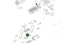 Кронштейн 423-54-64980 Komatsu