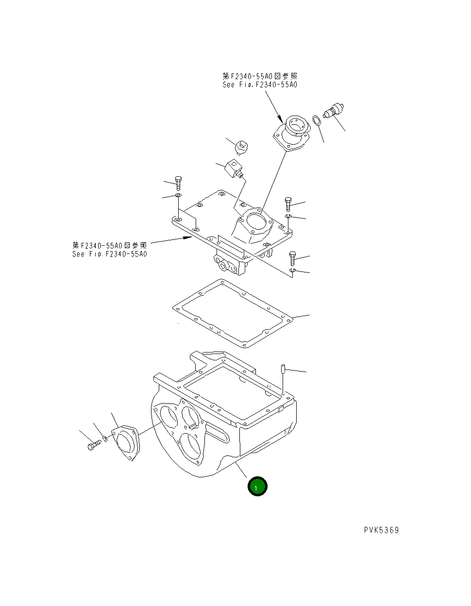 Корпус 102-14-51113 Komatsu