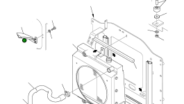 Опора 37D-62-13430 Komatsu