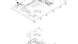 Кронштейн 569-07-84130 Komatsu