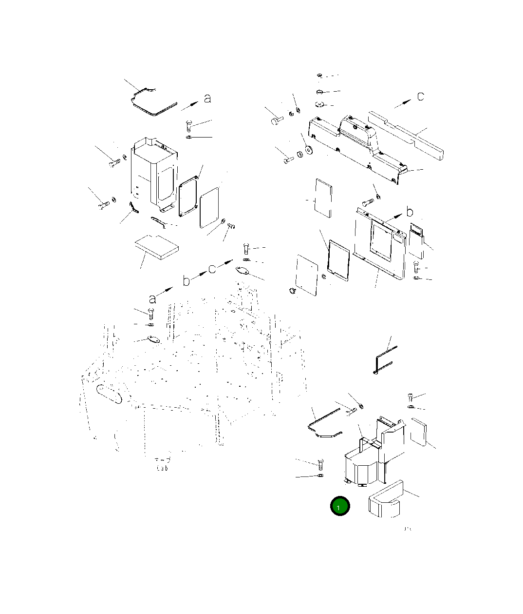 Корпус 419-926-5982 Komatsu