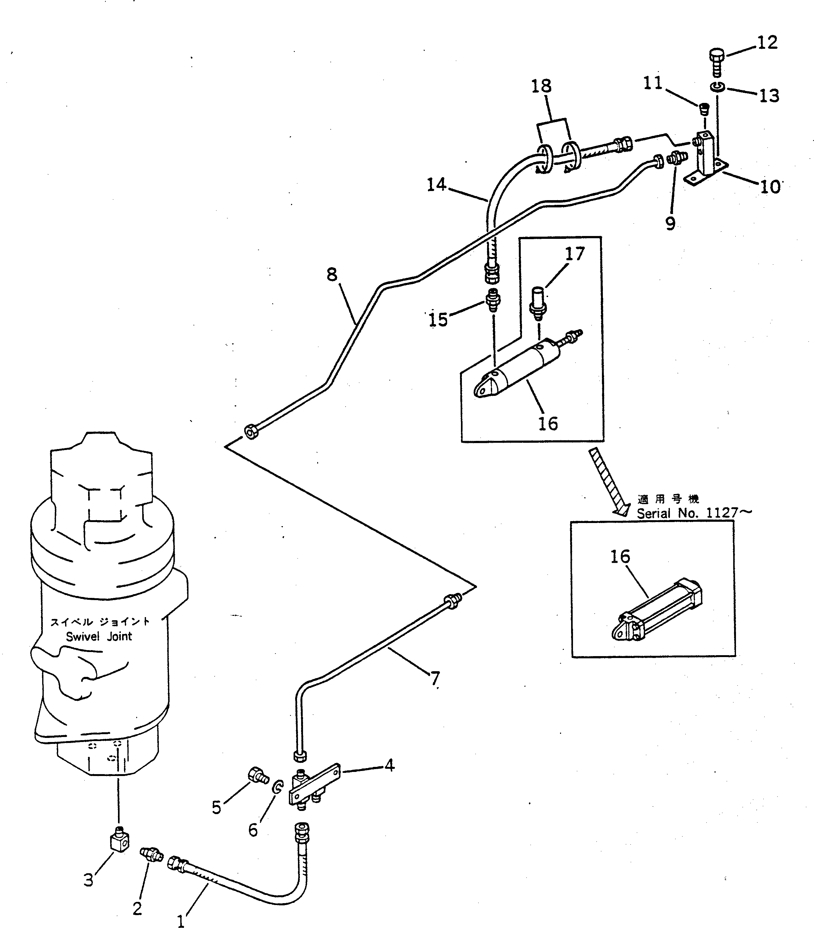 Кронштейн 22W-44-13570 Komatsu