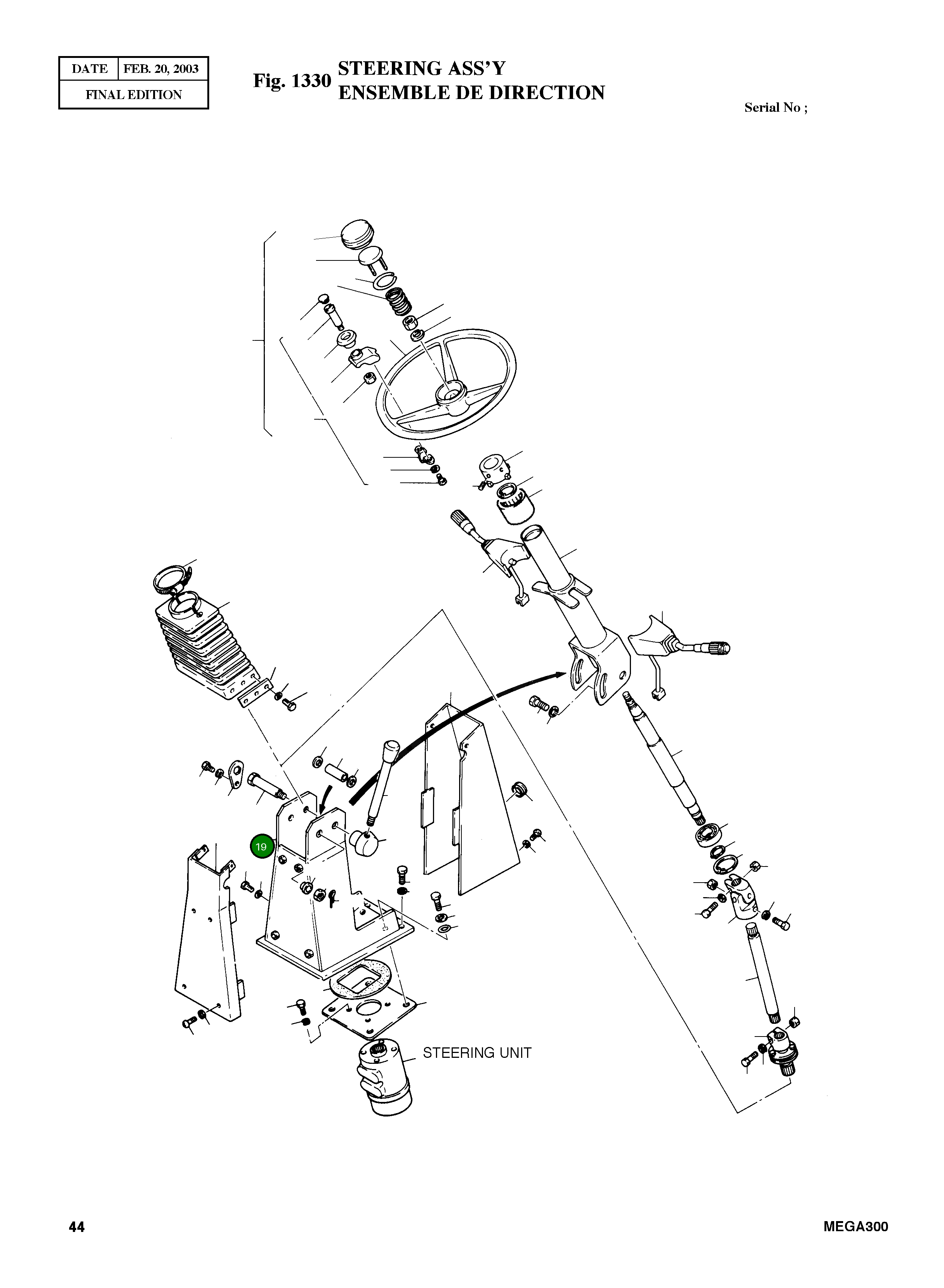 Кронштейн 4195-4498 Komatsu