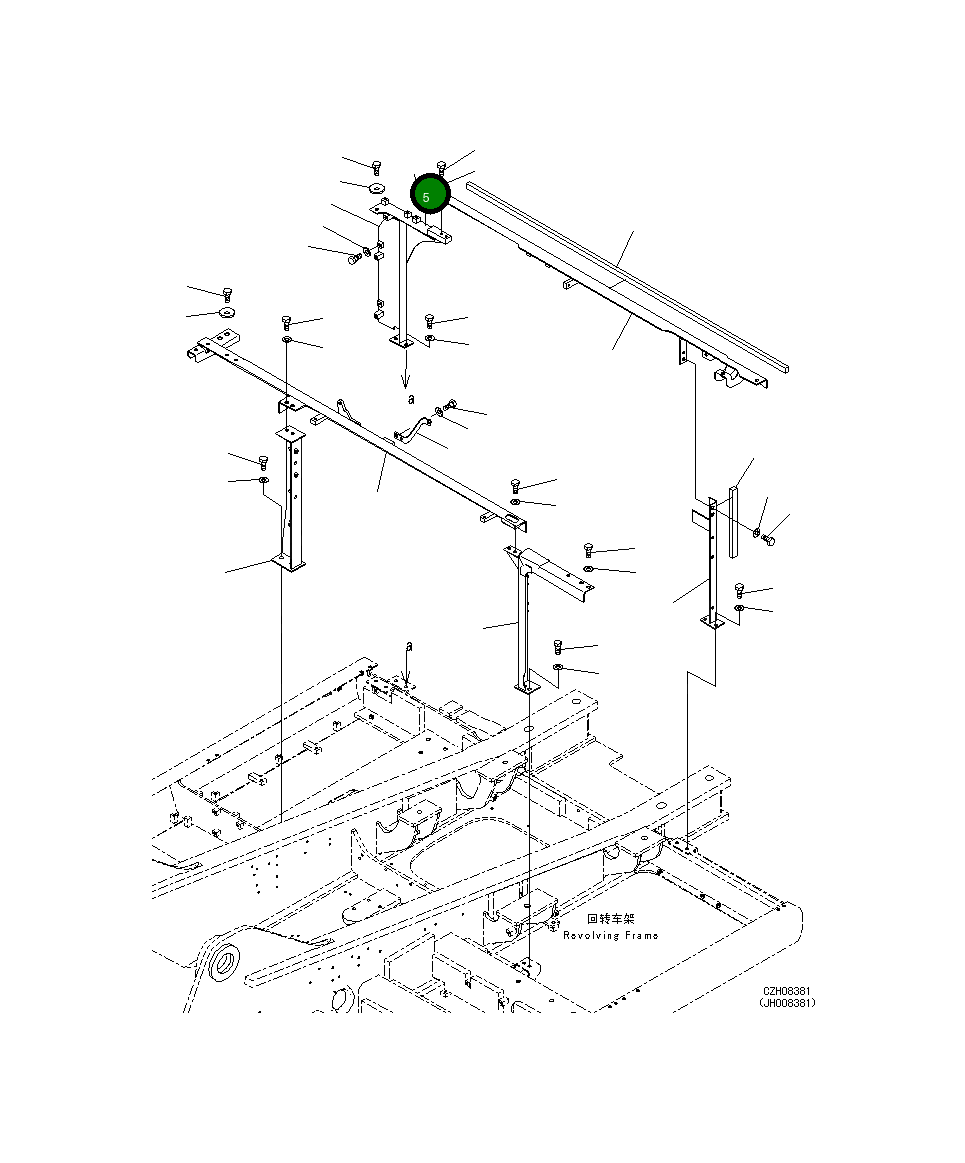 Лист 207-54-77190 Komatsu