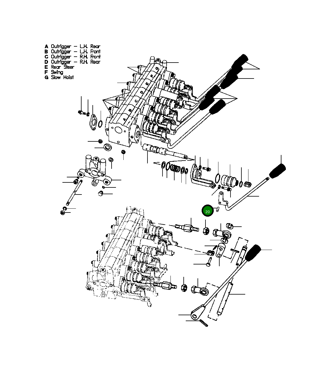 Палец 115 879 Komatsu