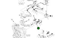 Кронштейн 419-43-57430 Komatsu
