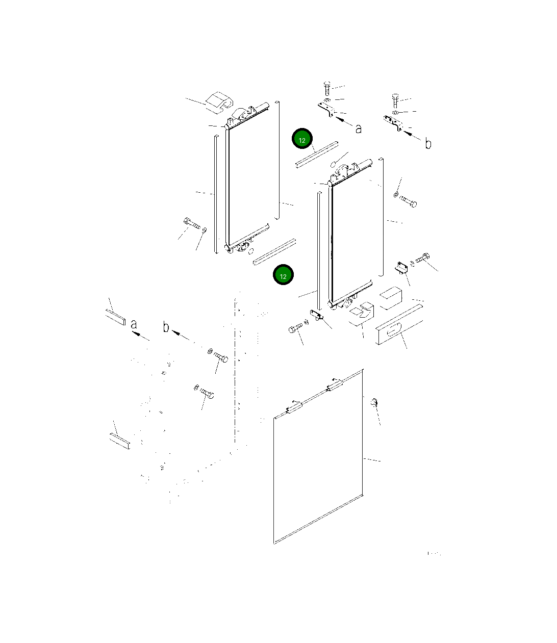 Лист 2A6-03-11661 Komatsu