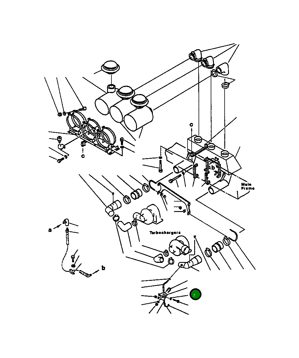 Кронштейн 562-84-13321 Komatsu