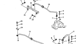 Трубка 207-62-23221 Komatsu