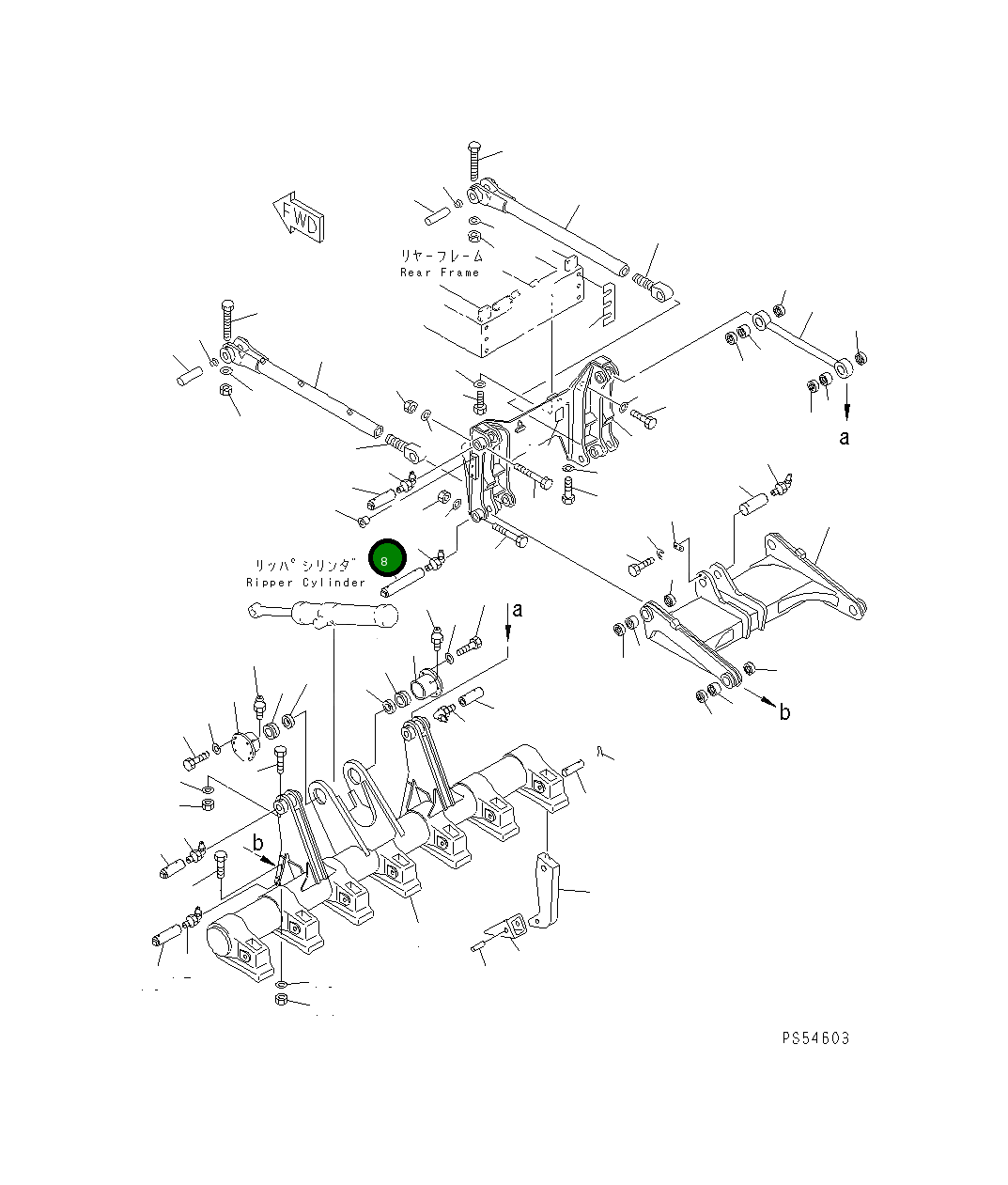 Палец 235-785-1210 Komatsu