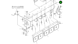 Кронштейн 569-06-82710 Komatsu