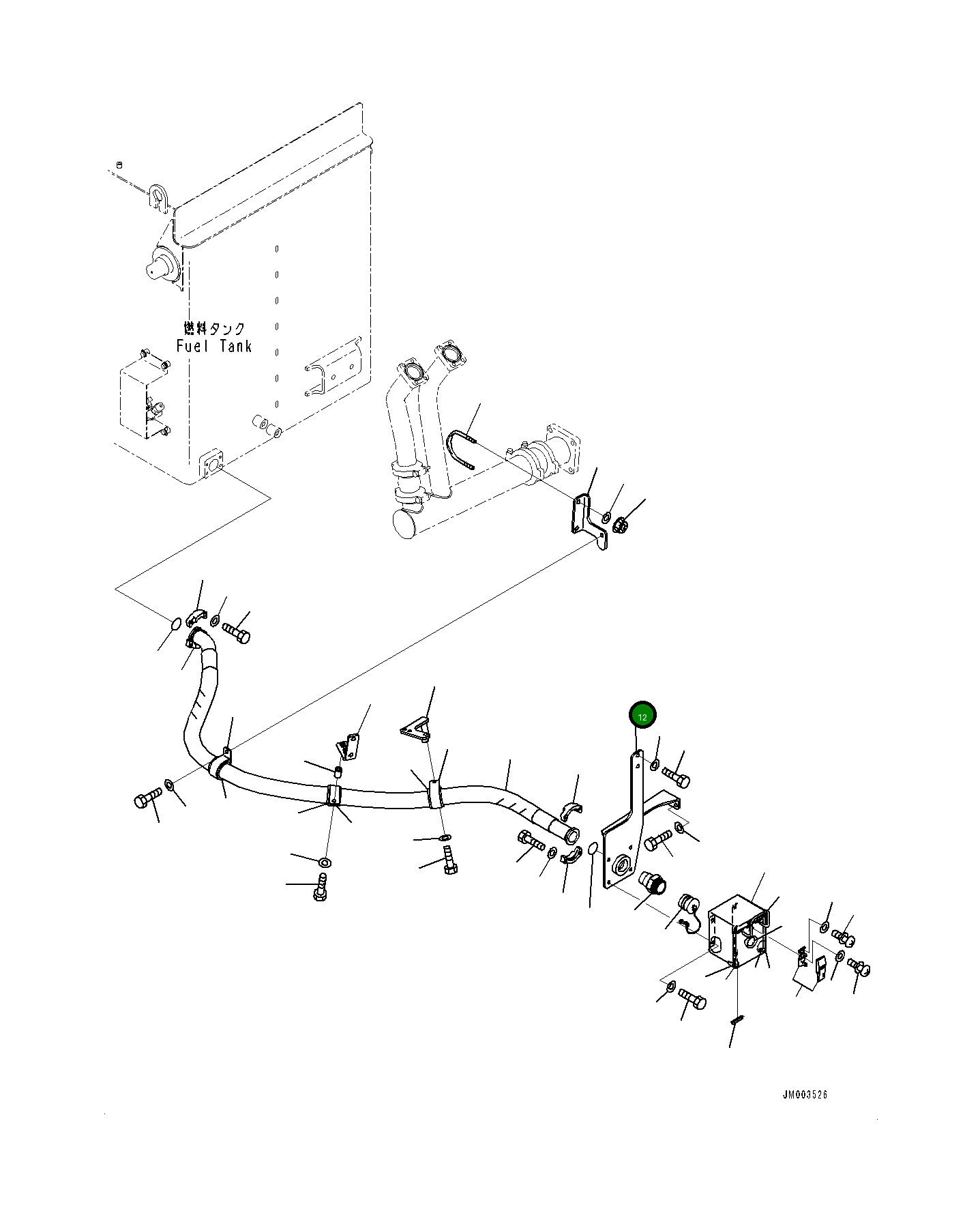 Кронштейн 561-98-88143 Komatsu