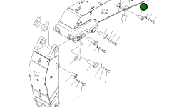 Палец 21N-72-12151 Komatsu
