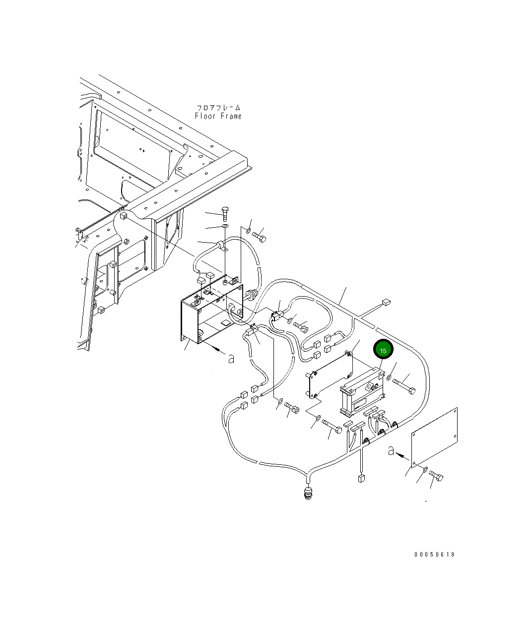 Контроллер 7826-14-7500 Komatsu