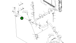 Кронштейн 569-03-82350 Komatsu